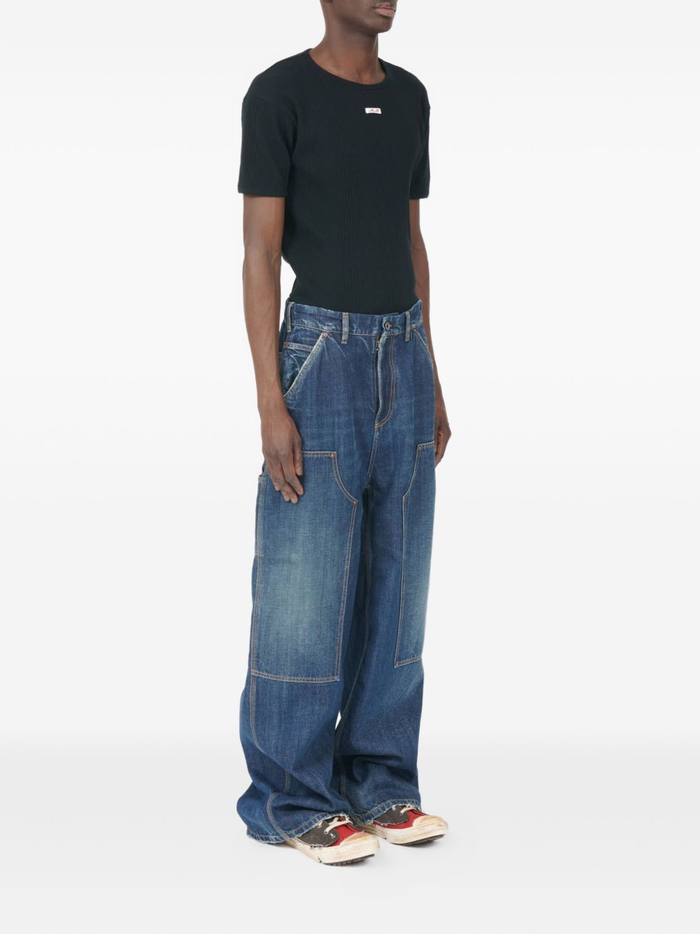 Maison Margiela Men Wide-Leg Denim Jeans MAISON MARGIELA