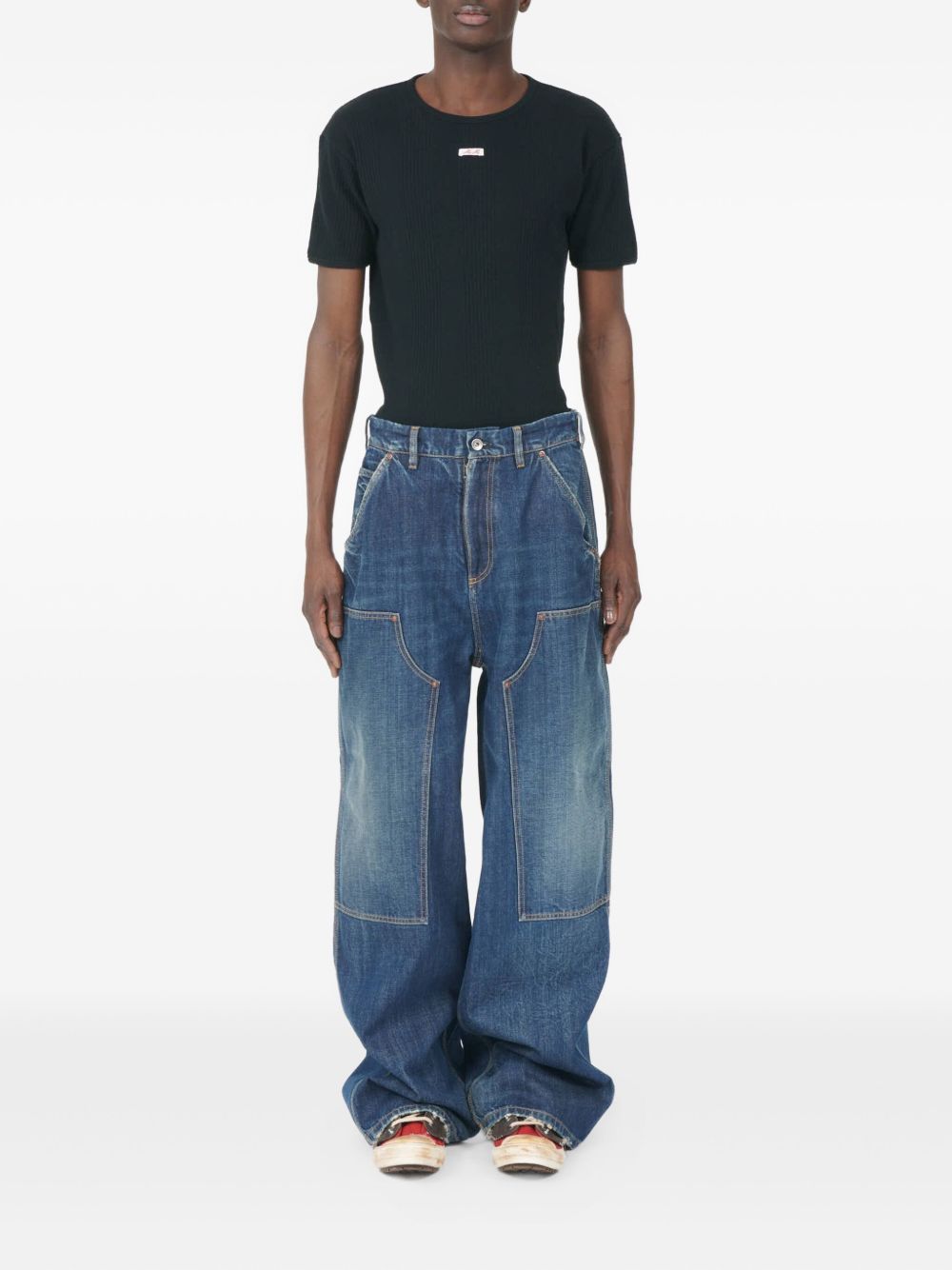 Maison Margiela Men Wide-Leg Denim Jeans MAISON MARGIELA