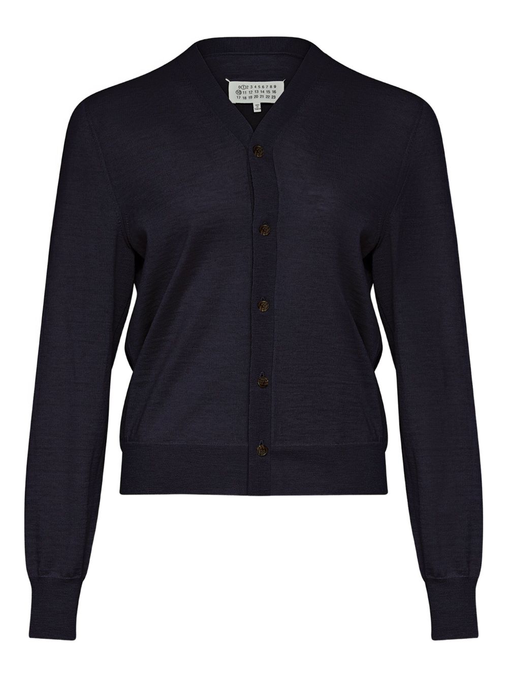 Maison Margiela Women Wool V-Necked Cardigan
