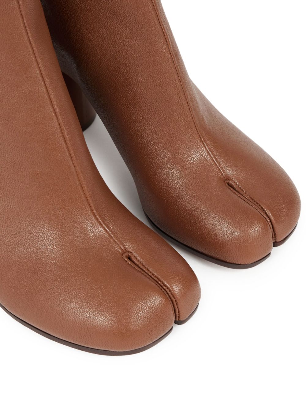 Maison Margiela Women Tabi Leather Ankle Boots