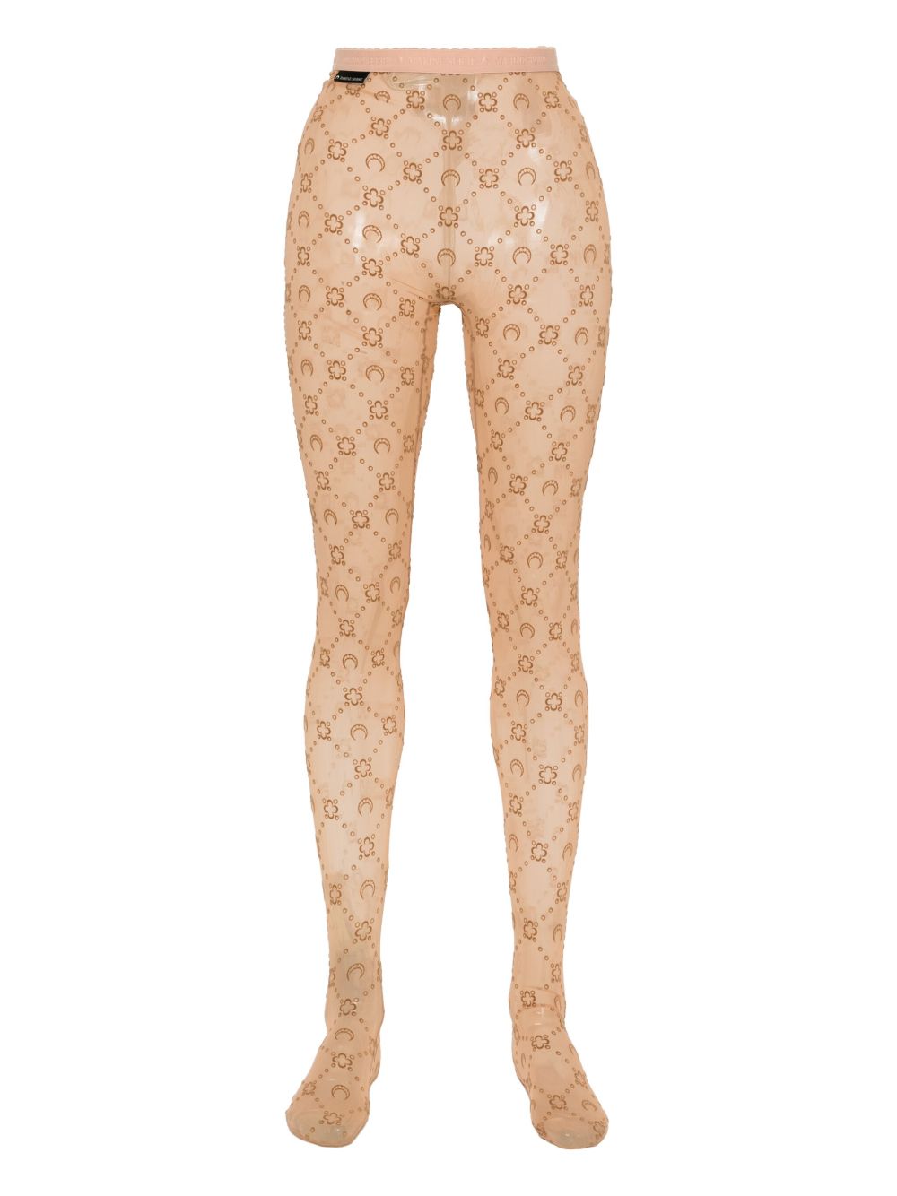 Marine Serre Women Monogram Tights MARINE SERRE