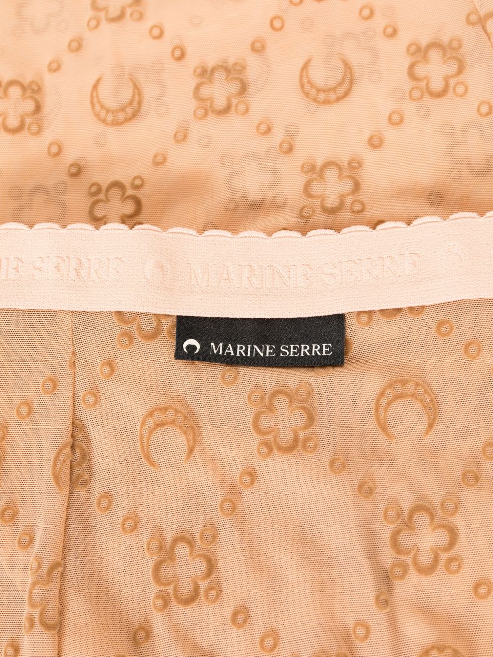 Marine Serre Women Monogram Tights MARINE SERRE