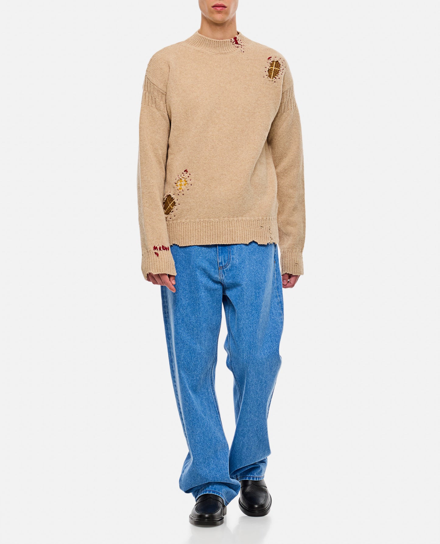Marni Men Cotton Denim Trousers MARNI