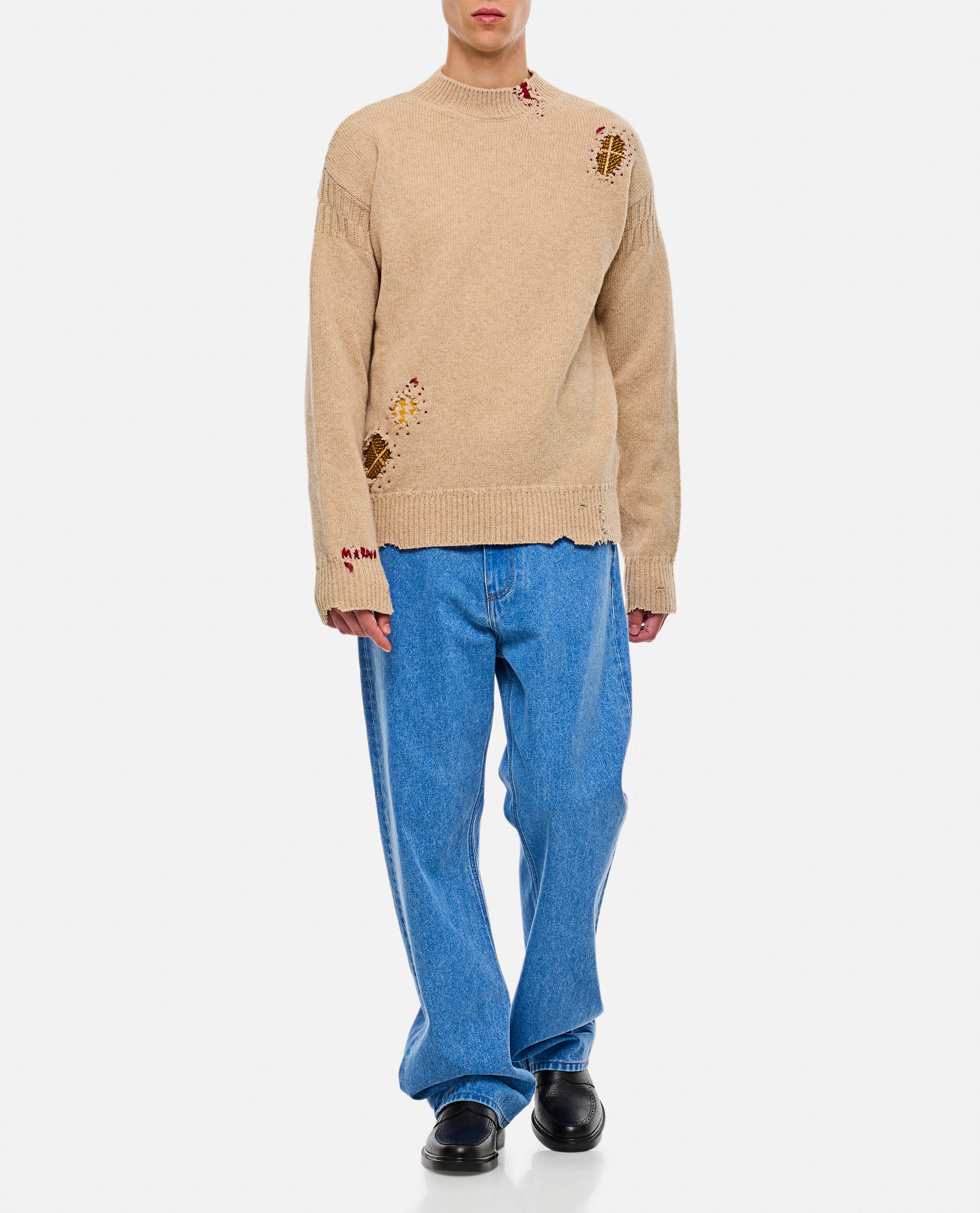 Marni Men Cotton Denim Trousers MARNI