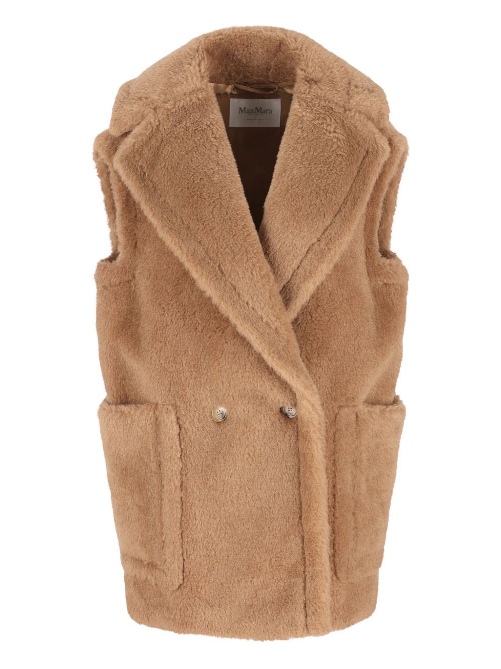 Max Mara Women Wool Double-Breasted Vest MAX MARA