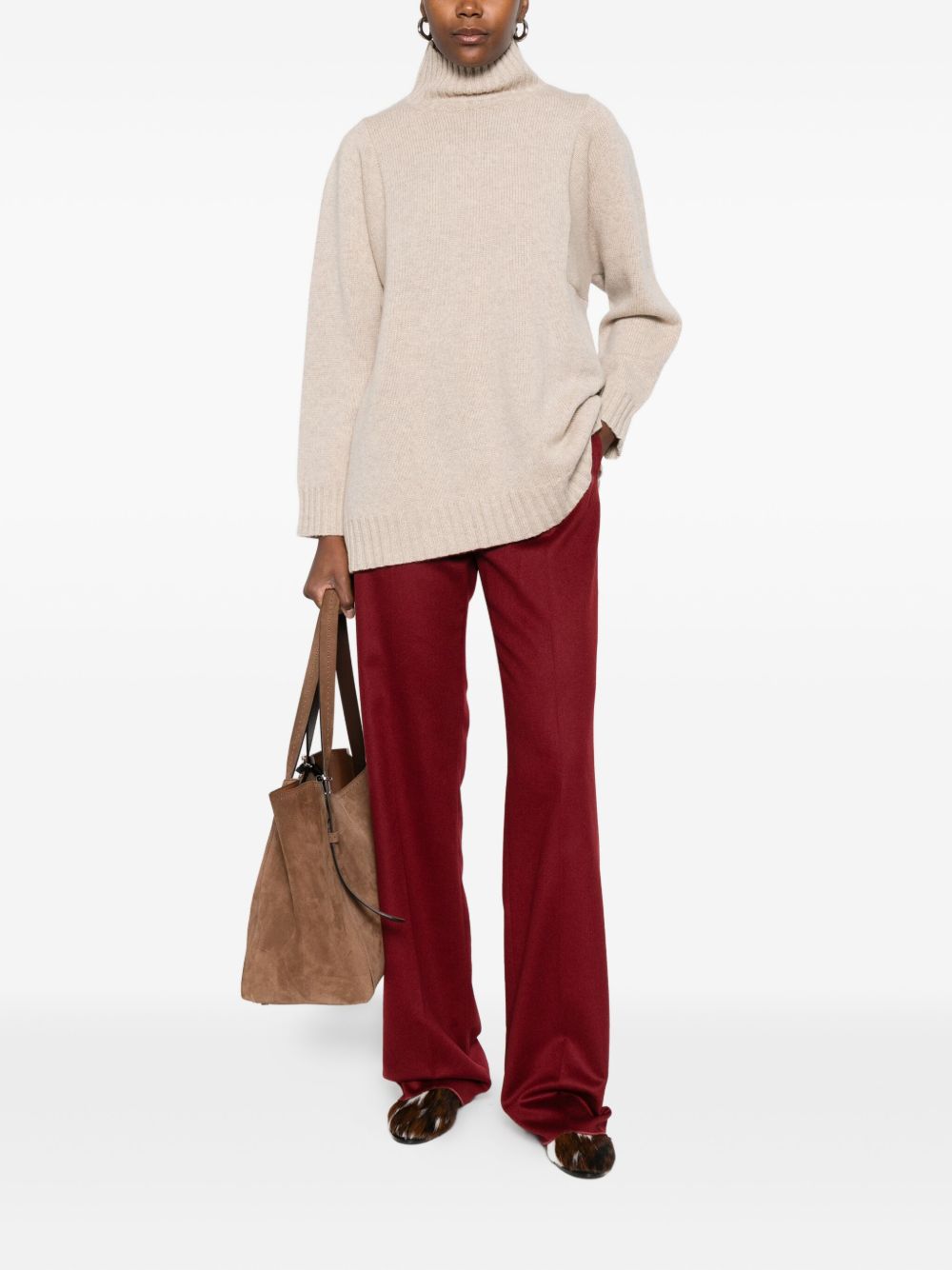Max Mara Women Cashmere Turtleneck Sweater MAX MARA