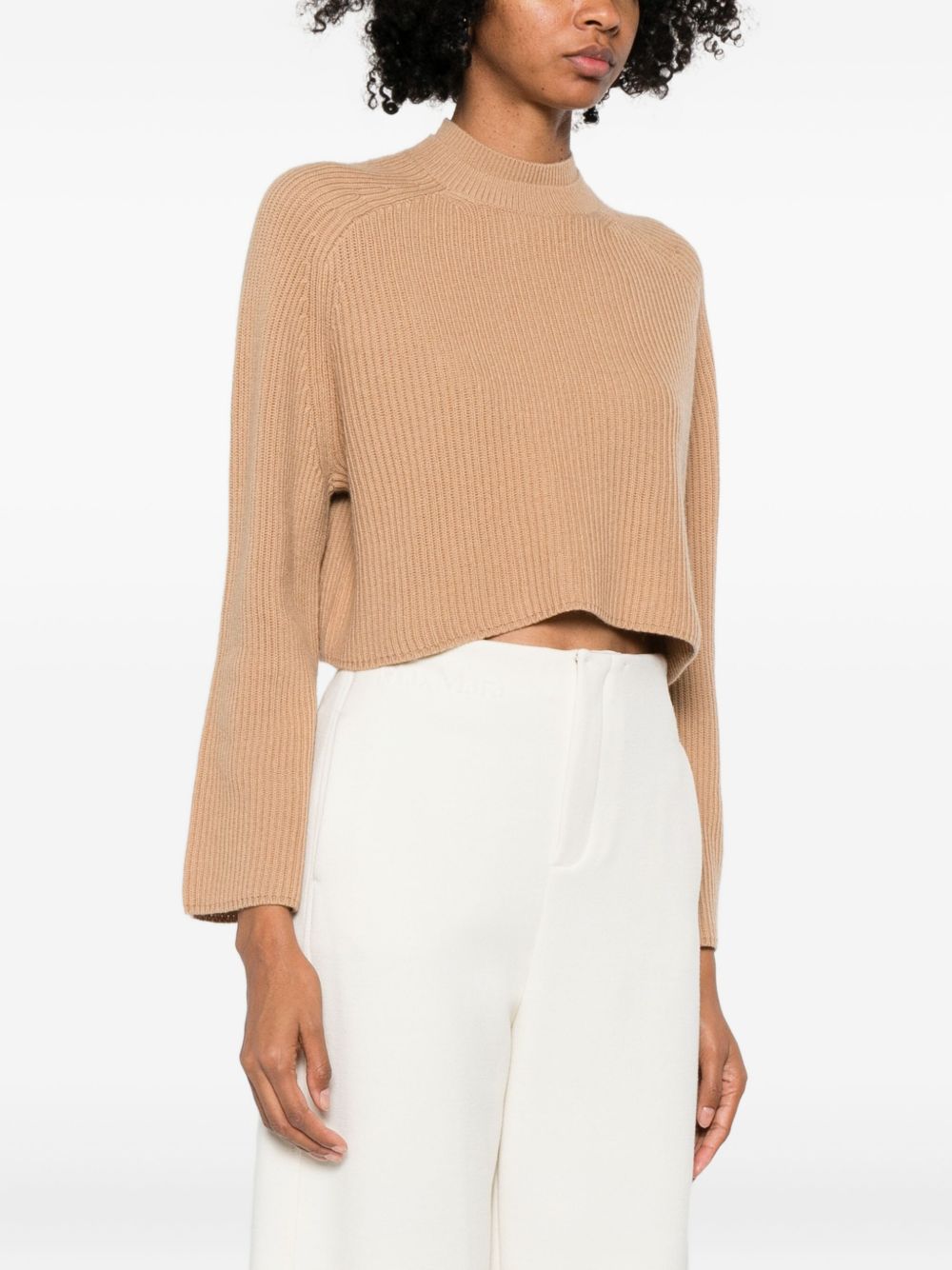 Max Mara Women Crew Neck Sweater In Cashmere Wool MAX MARA