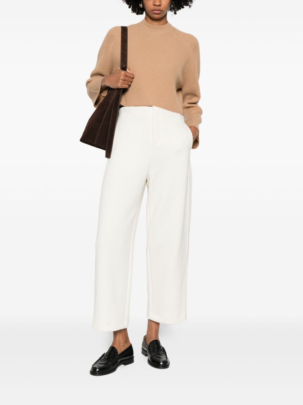 Max Mara Women Crew Neck Sweater In Cashmere Wool MAX MARA