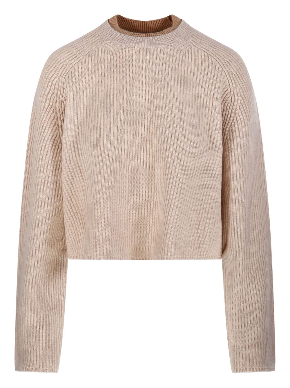 Max Mara Women Crew Neck Sweater In Cashmere Wool