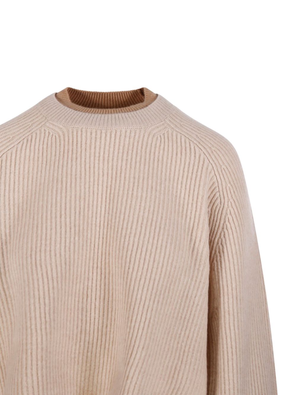 Max Mara Women Crew Neck Sweater In Cashmere Wool