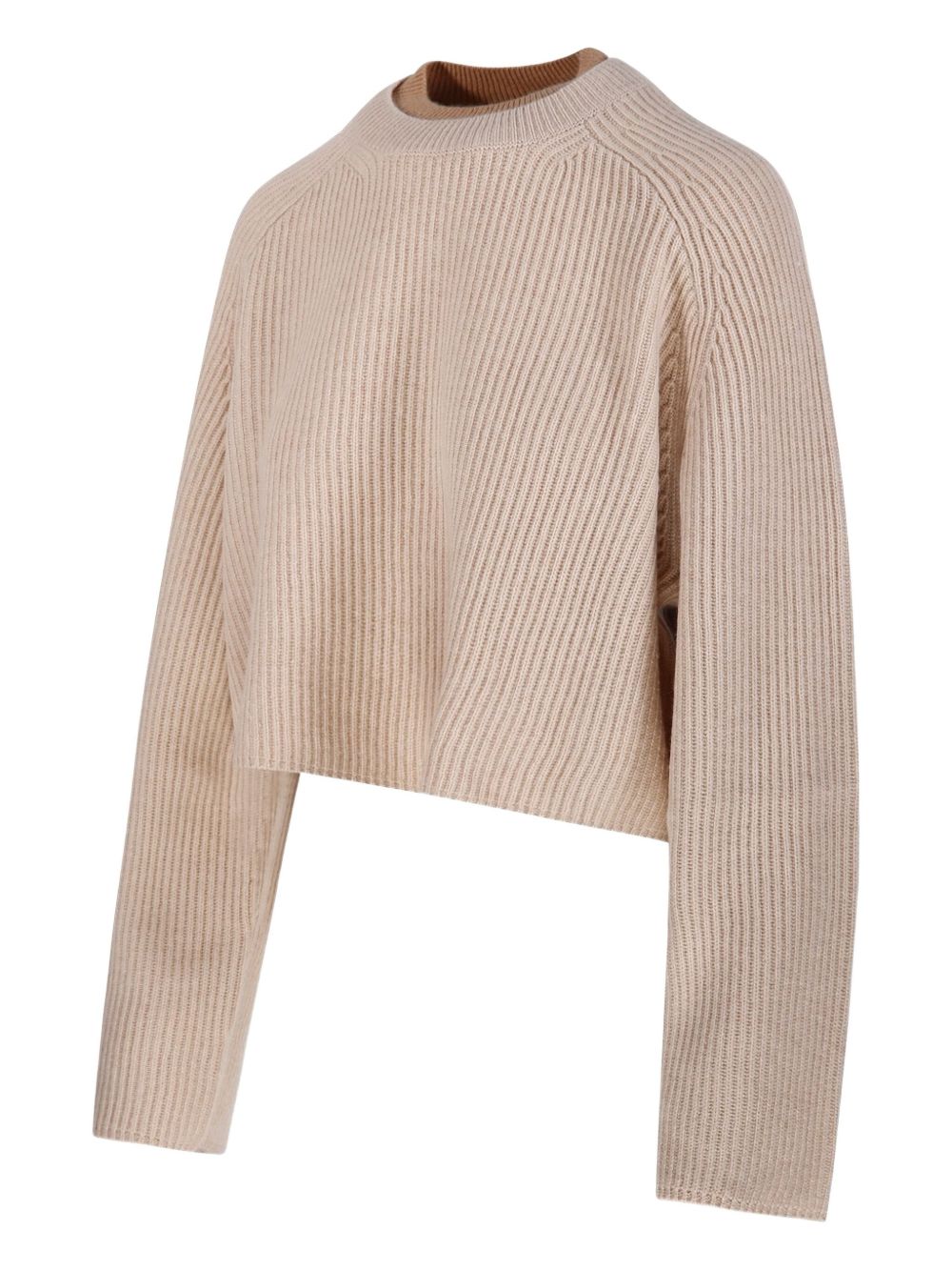 Max Mara Women Crew Neck Sweater In Cashmere Wool