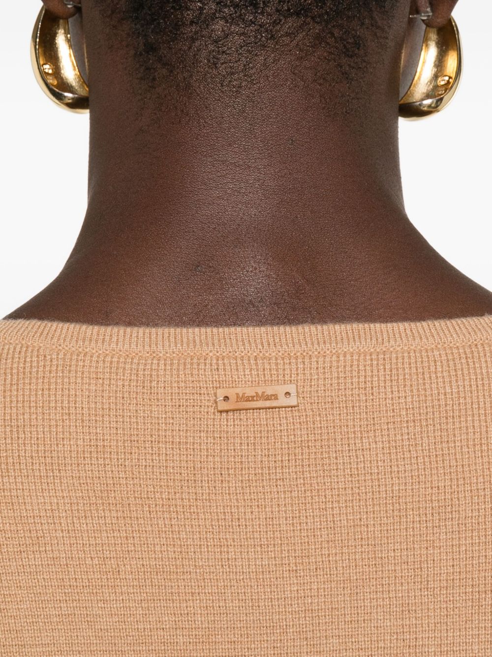 Max Mara Women V-Neck Sweater In Cashmere Wool MAX MARA