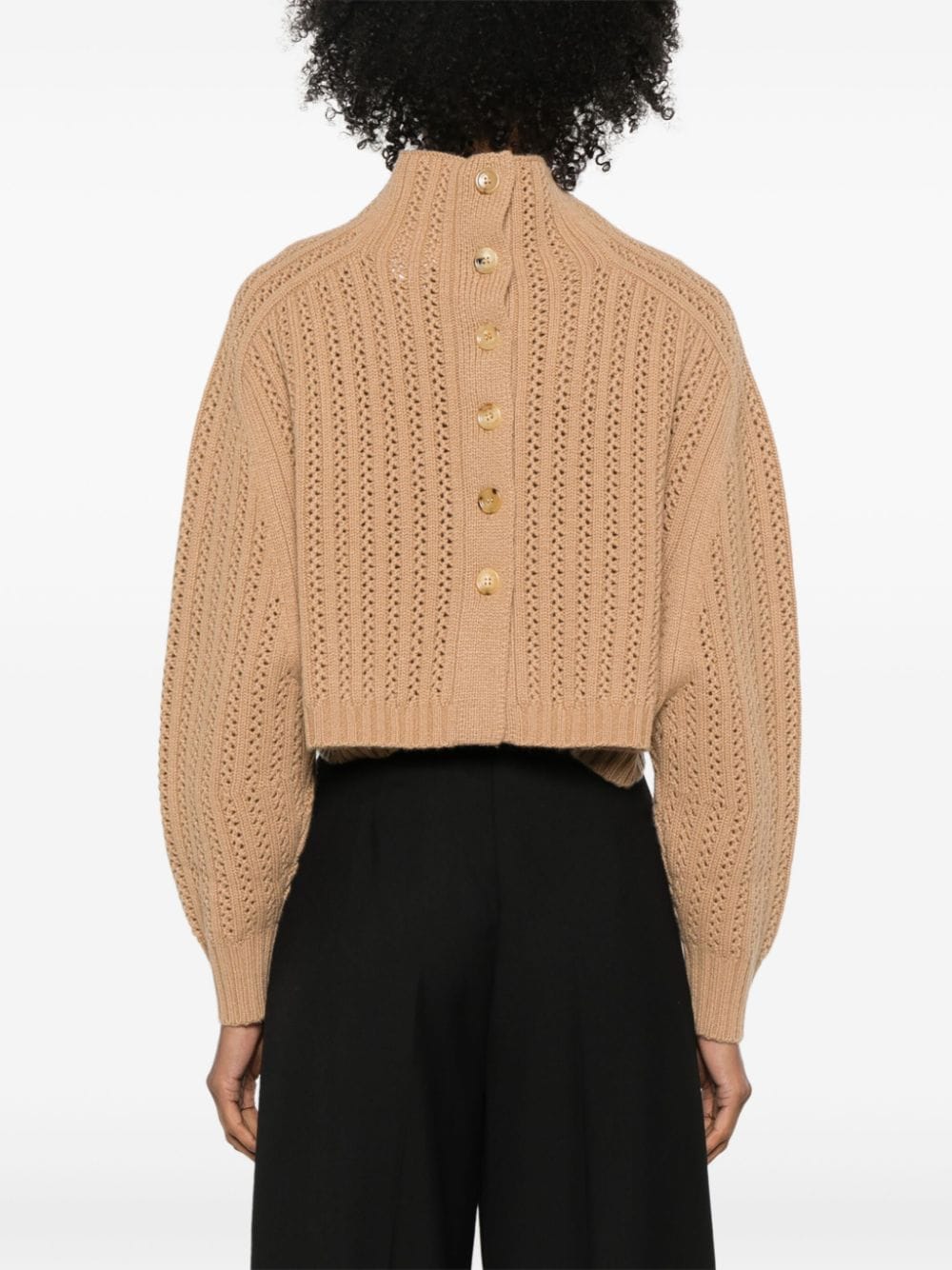 Max Mara Women Crew Neck Sweater In Cashmere Wool MAX MARA