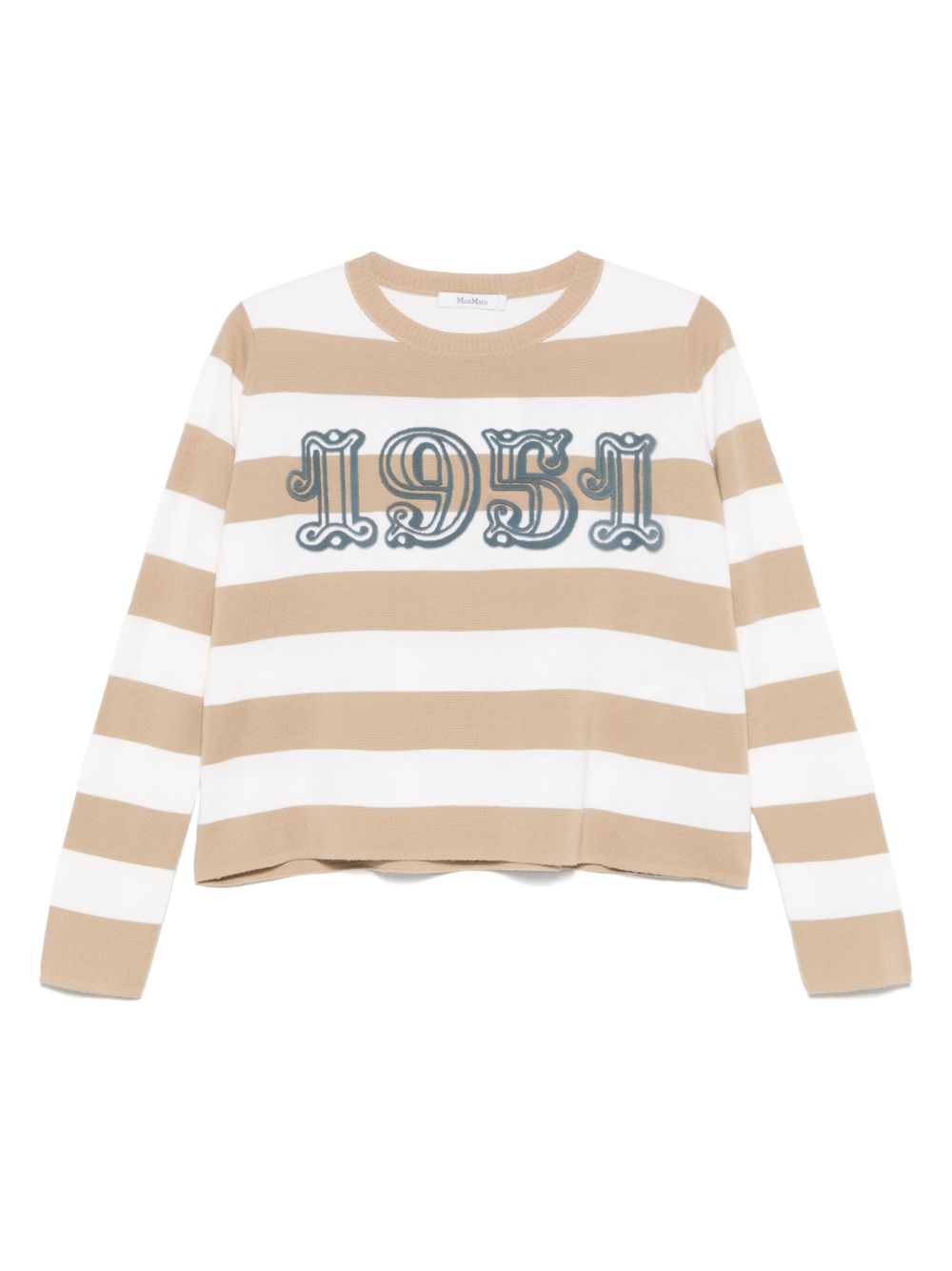 Max Mara Women Wool Striped Sweater MAX MARA