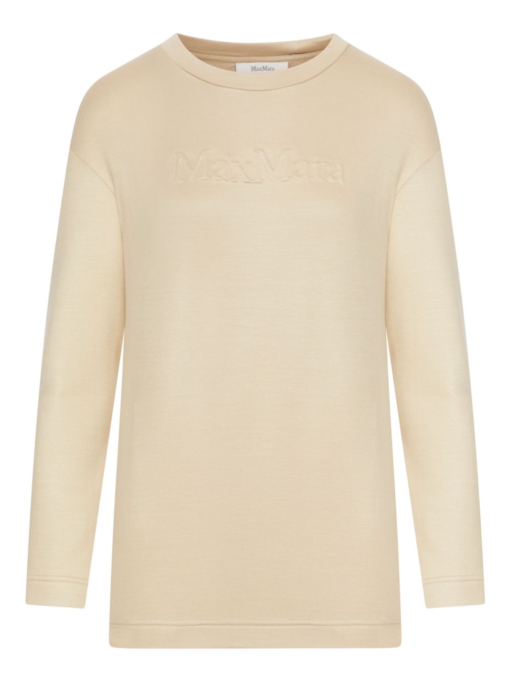 Max Mara Women Crewneck Cotton Sweatshirt MAX MARA