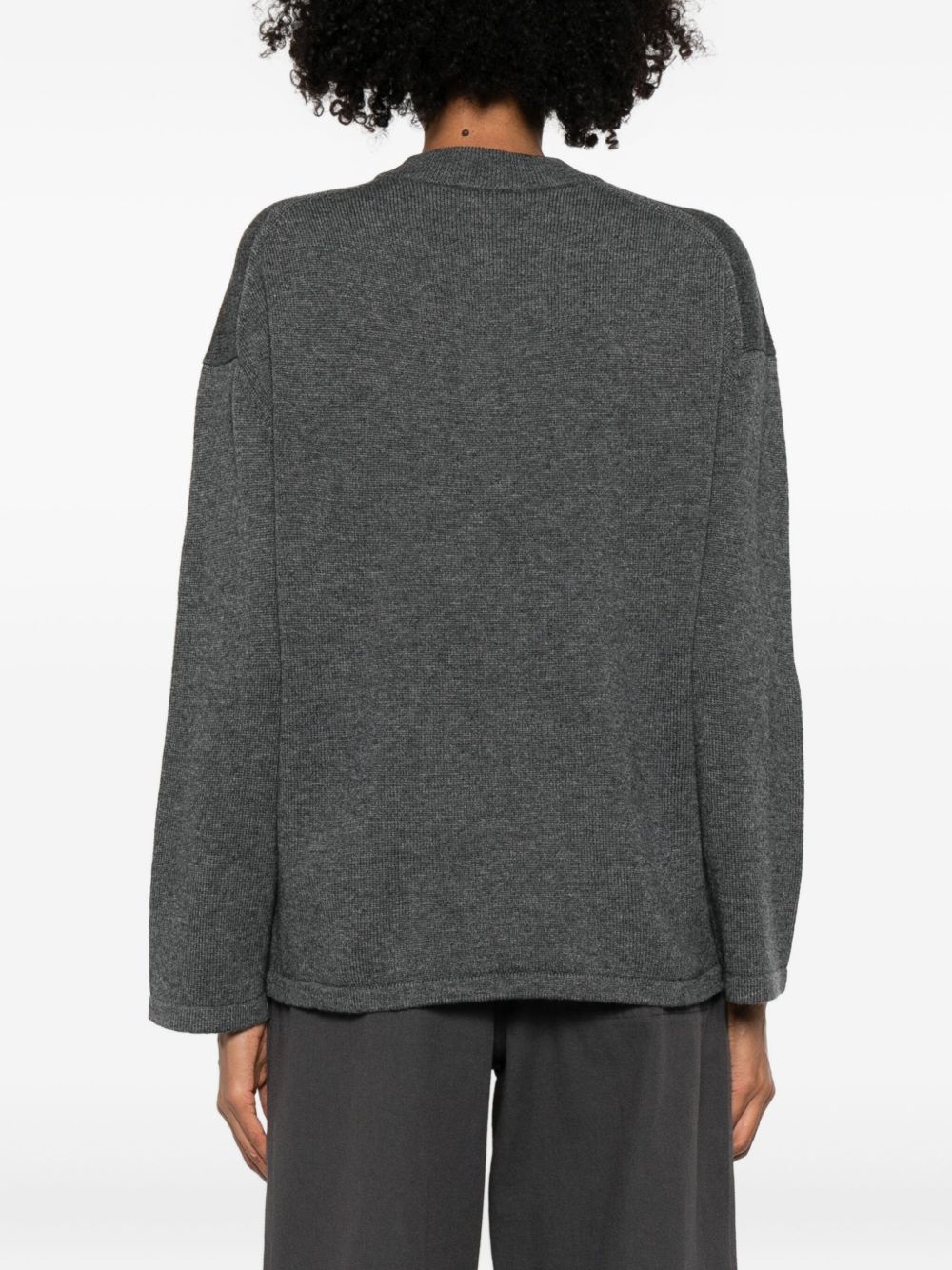 Max Mara Women Crew Neck Sweater In Cashmere Wool MAX MARA