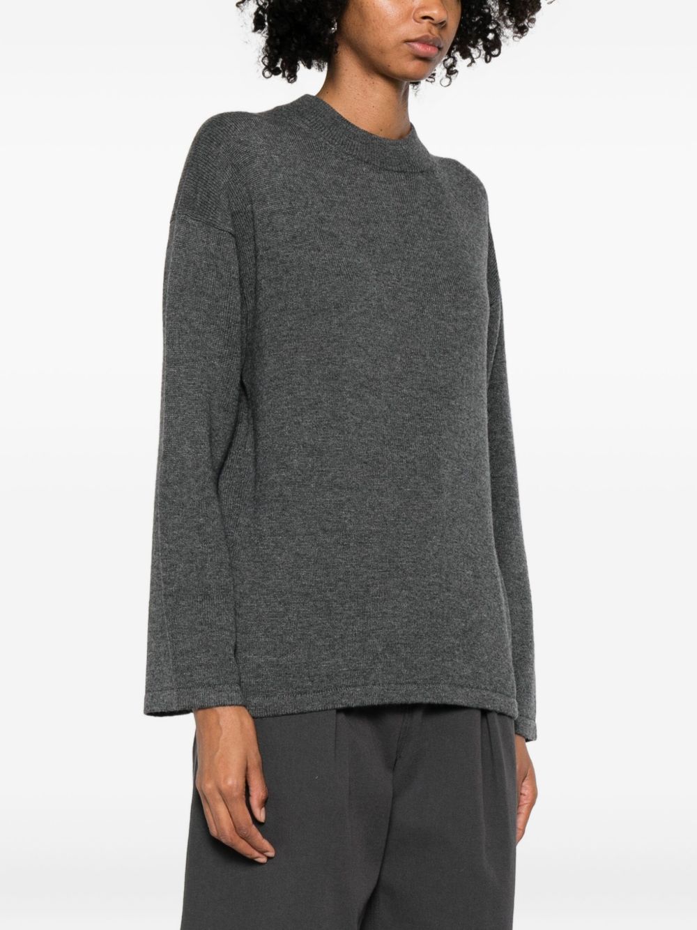 Max Mara Women Crew Neck Sweater In Cashmere Wool MAX MARA