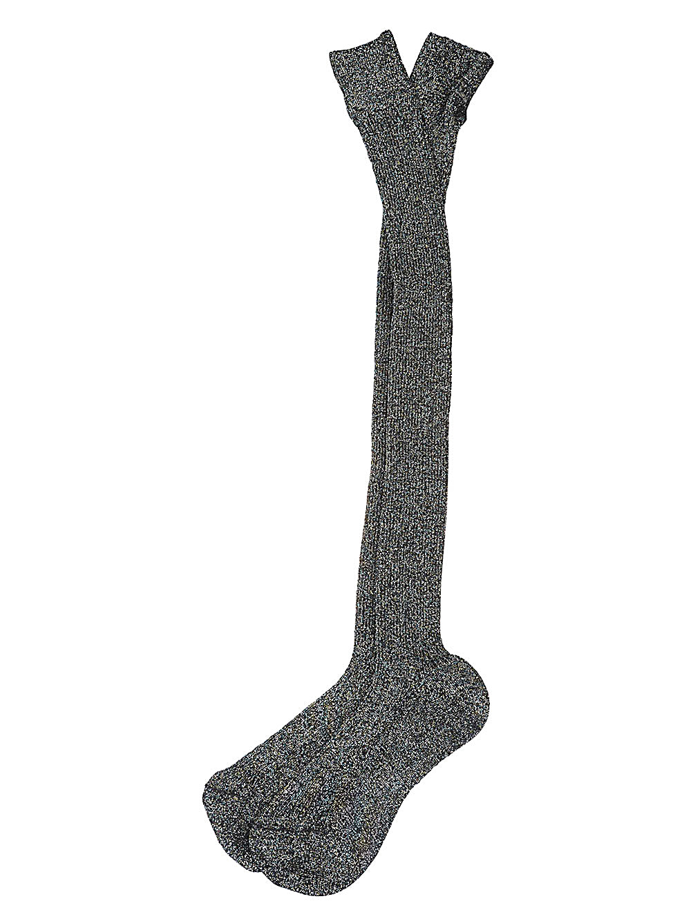 Miu Miu Women Lamé Socks MIU MIU