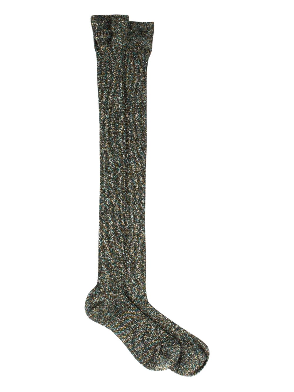 Miu Miu Women Lamé Socks MIU MIU