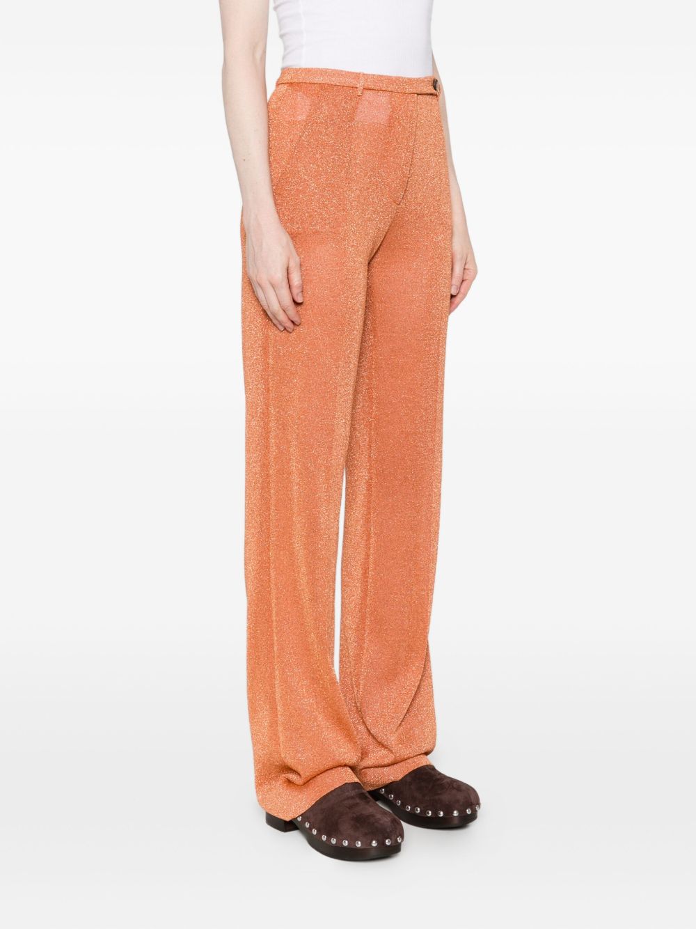 Miu Miu Women Lurex Trousers MIU MIU