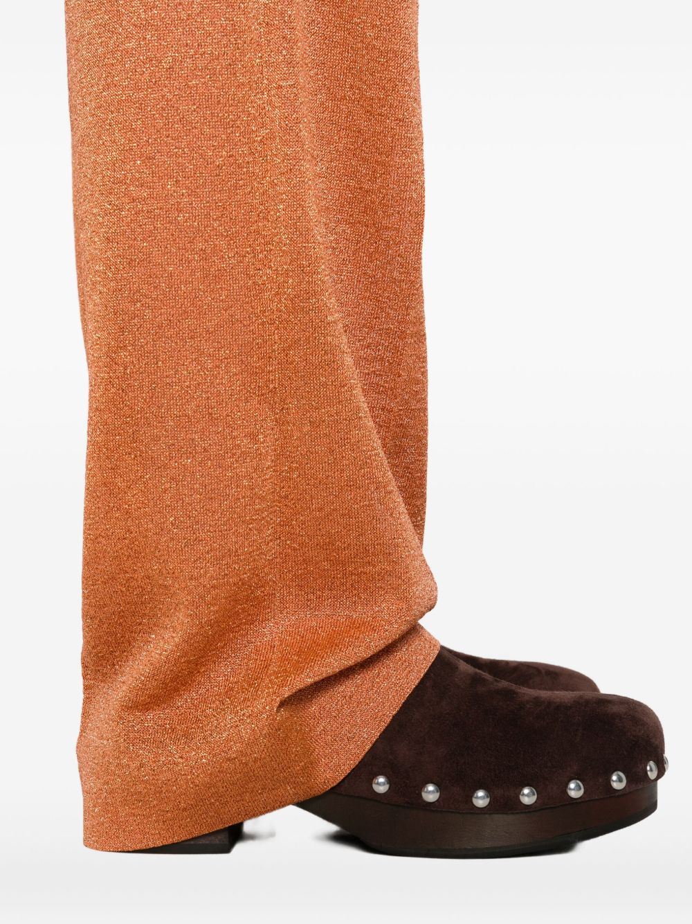 Miu Miu Women Lurex Trousers MIU MIU
