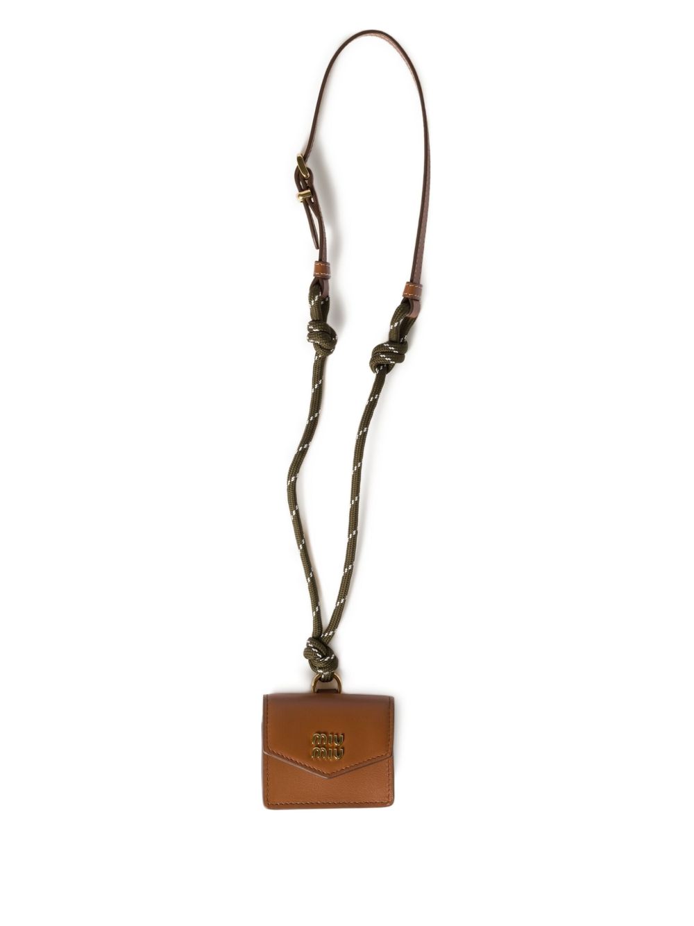 Miu Miu Women Leather And Rope Trick MIU MIU