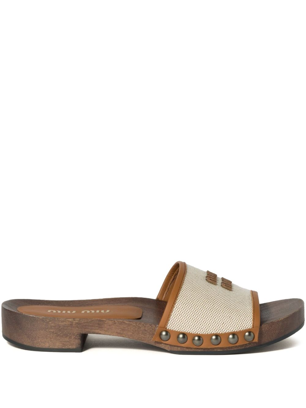 Miu Miu Women Logo Slides MIU MIU