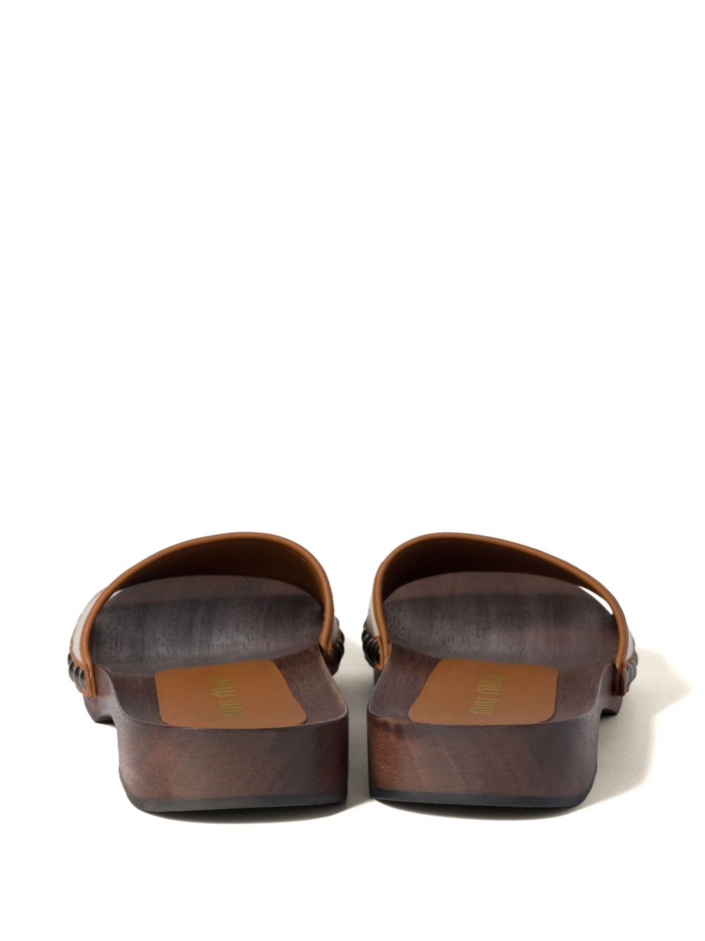 Miu Miu Women Logo Slides MIU MIU