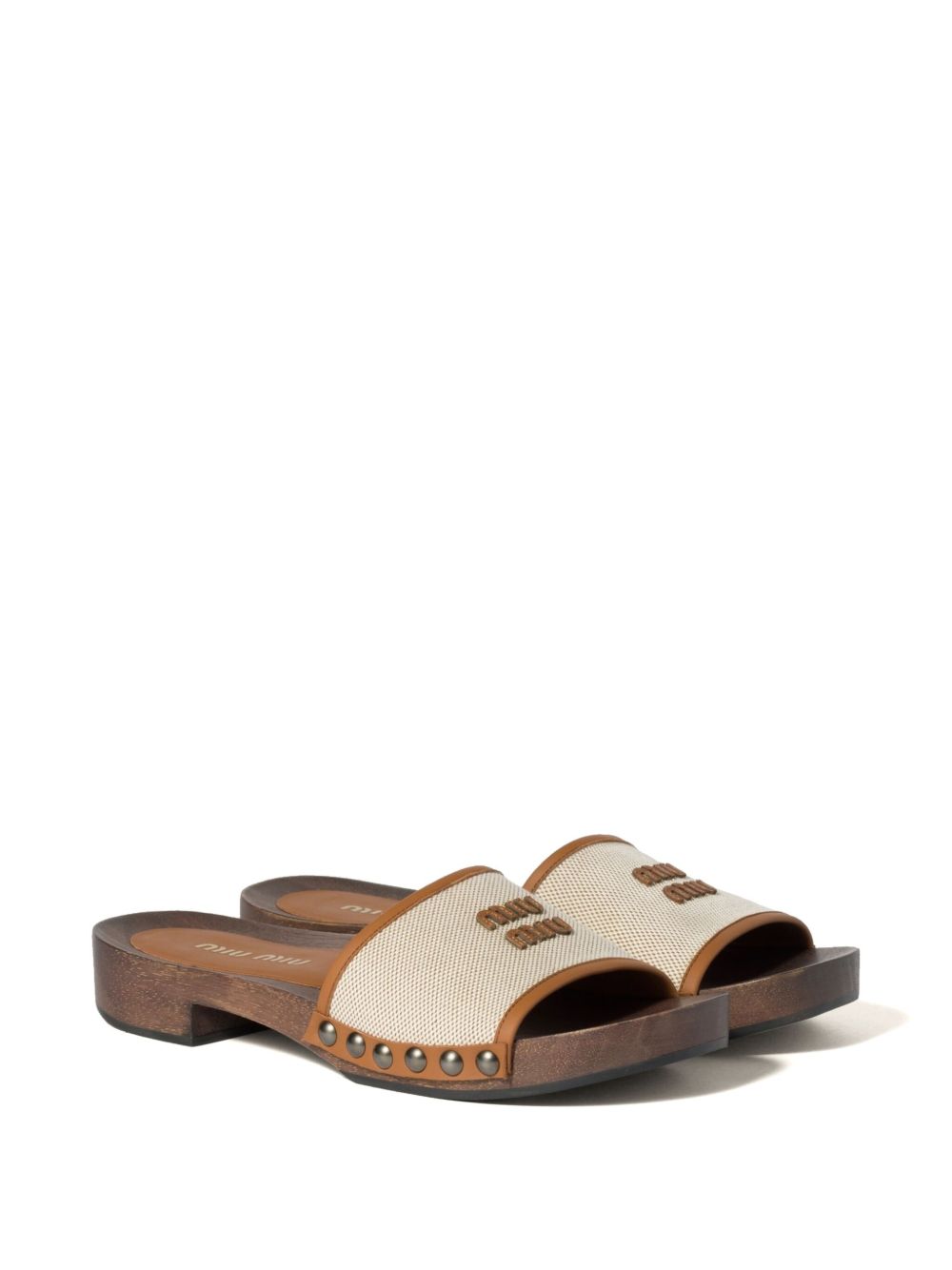 Miu Miu Women Logo Slides MIU MIU