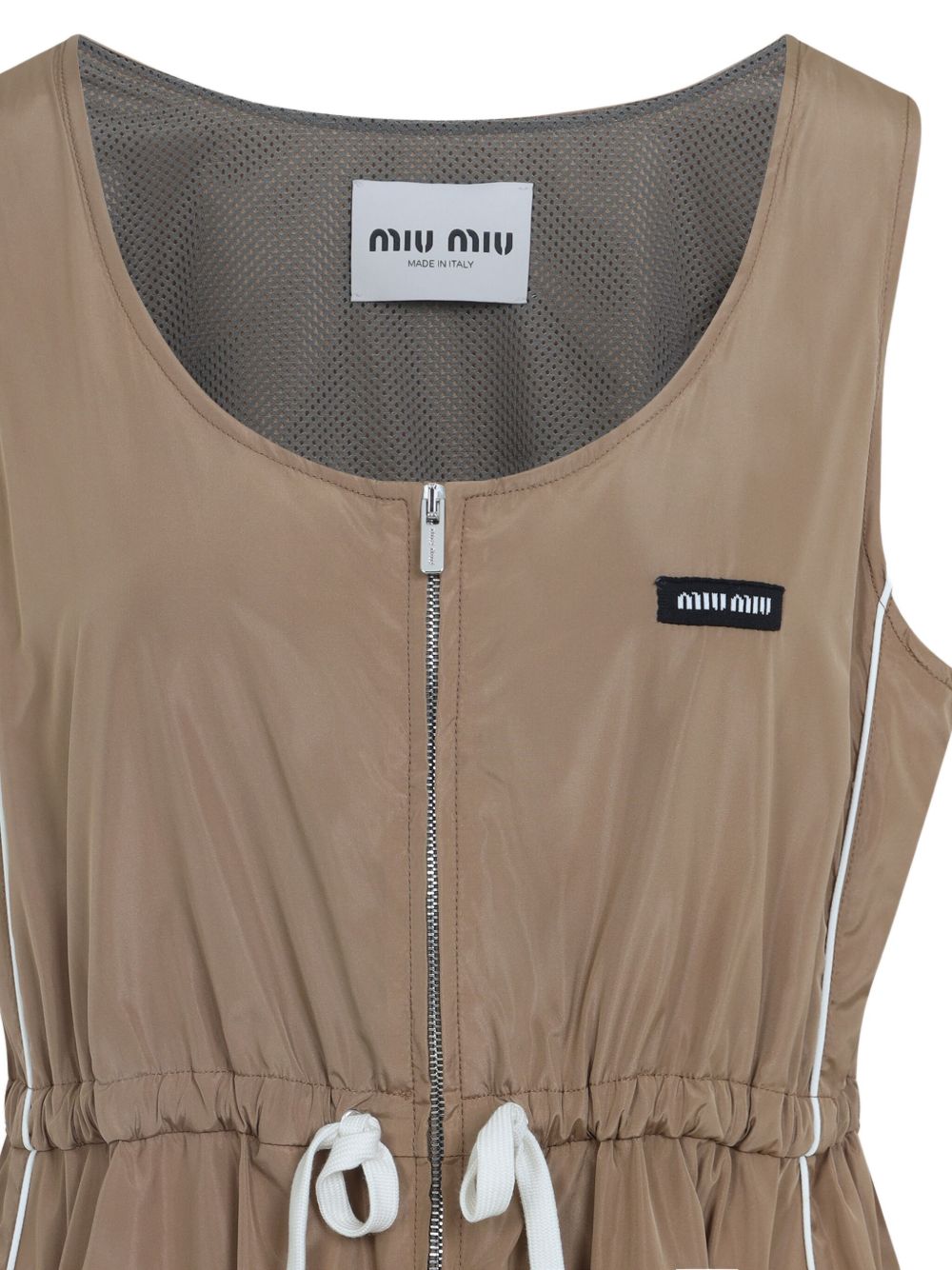 Miu Miu Women Silk Blend Mini Dress