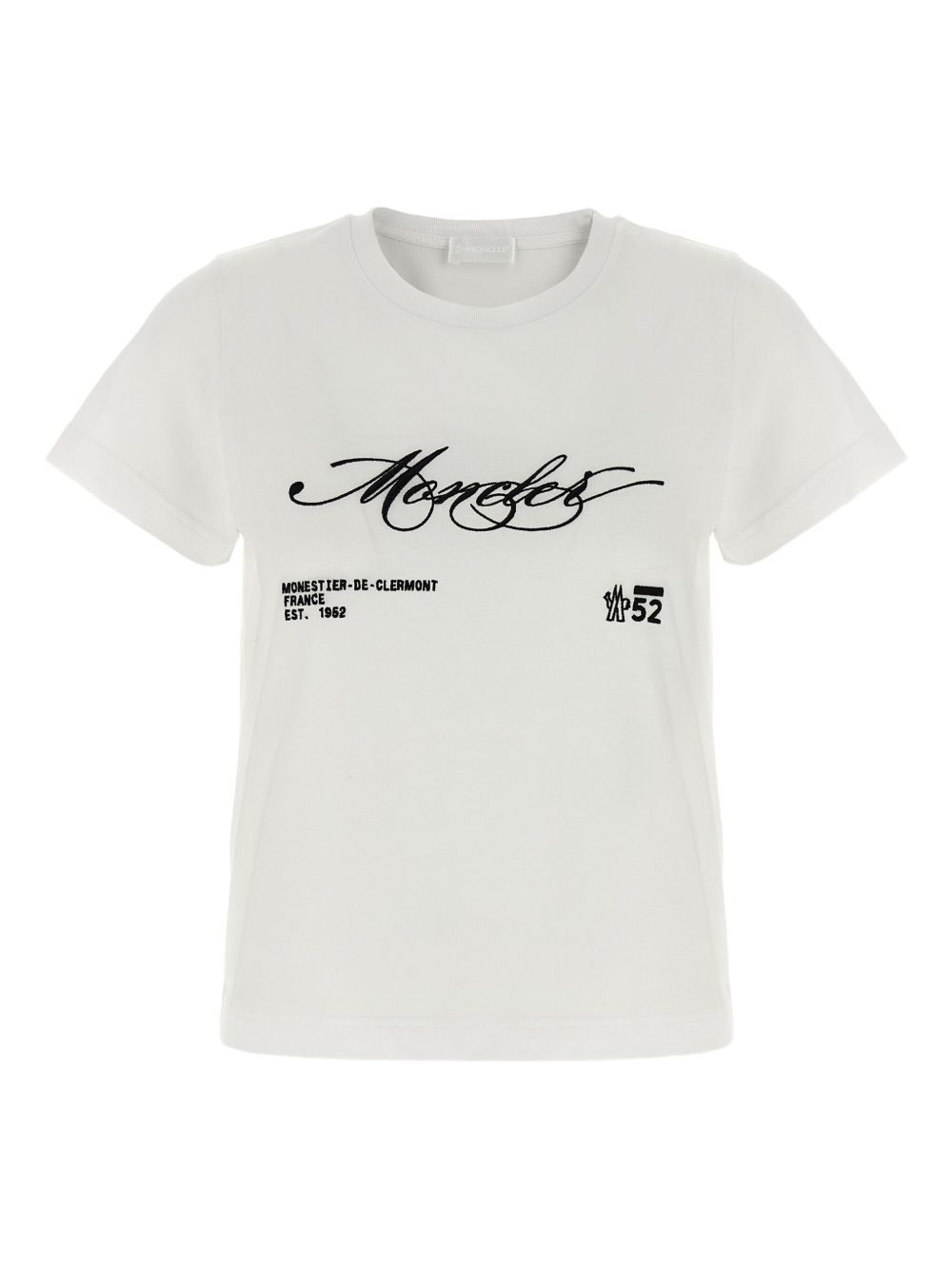 Moncler Women Logo Cotton T-Shirt MONCLER