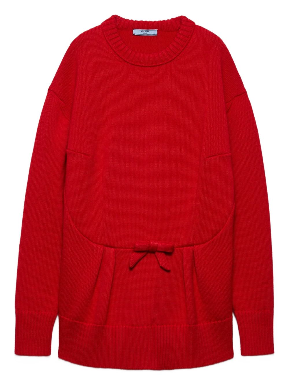 Prada Women Wool Crewneck Sweater PRADA