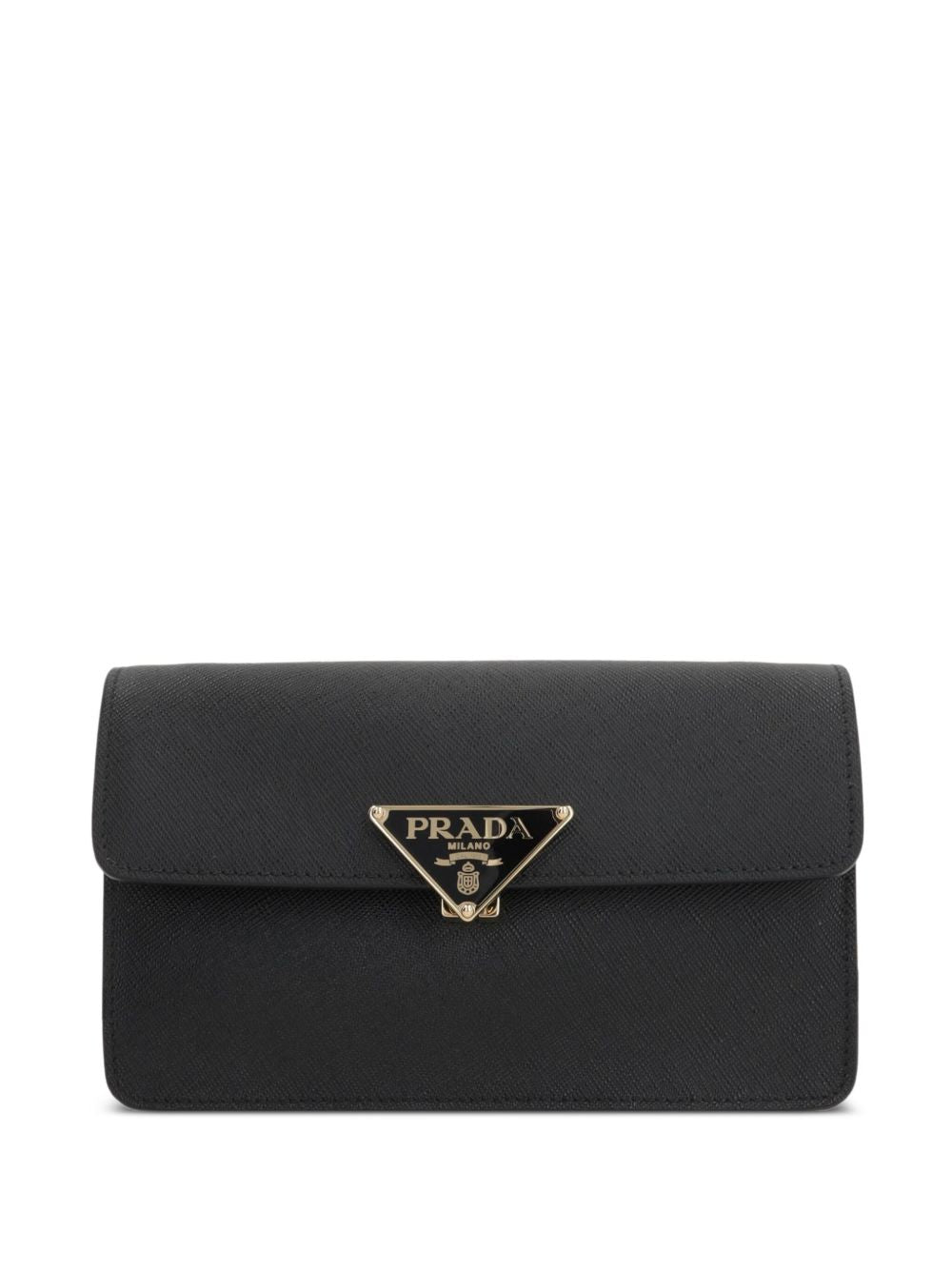 Prada Women Prada Arqué Saffiano Leather Shoulder Bag PRADA