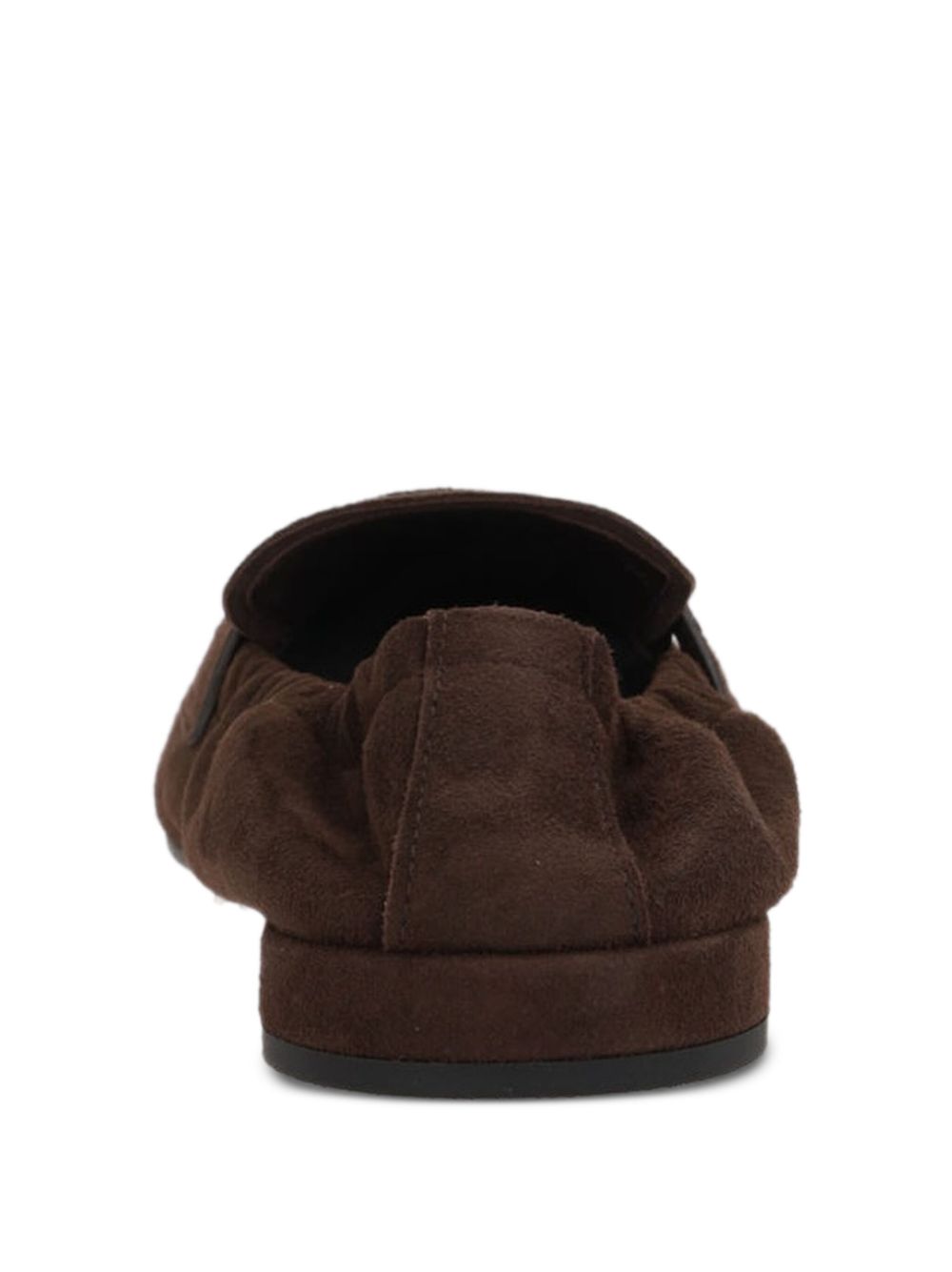 Prada Women Suede Leather Loafers