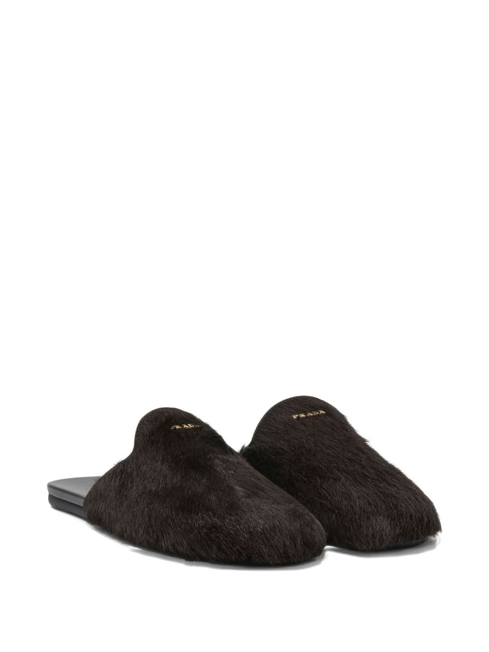 Prada Women Leather Slippers PRADA