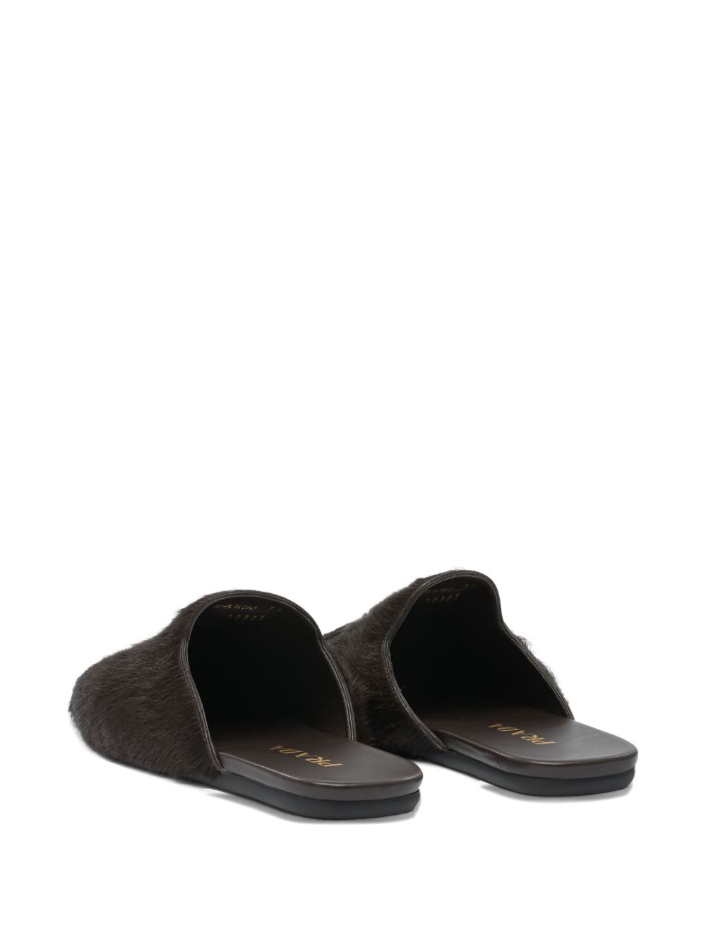 Prada Women Leather Slippers PRADA