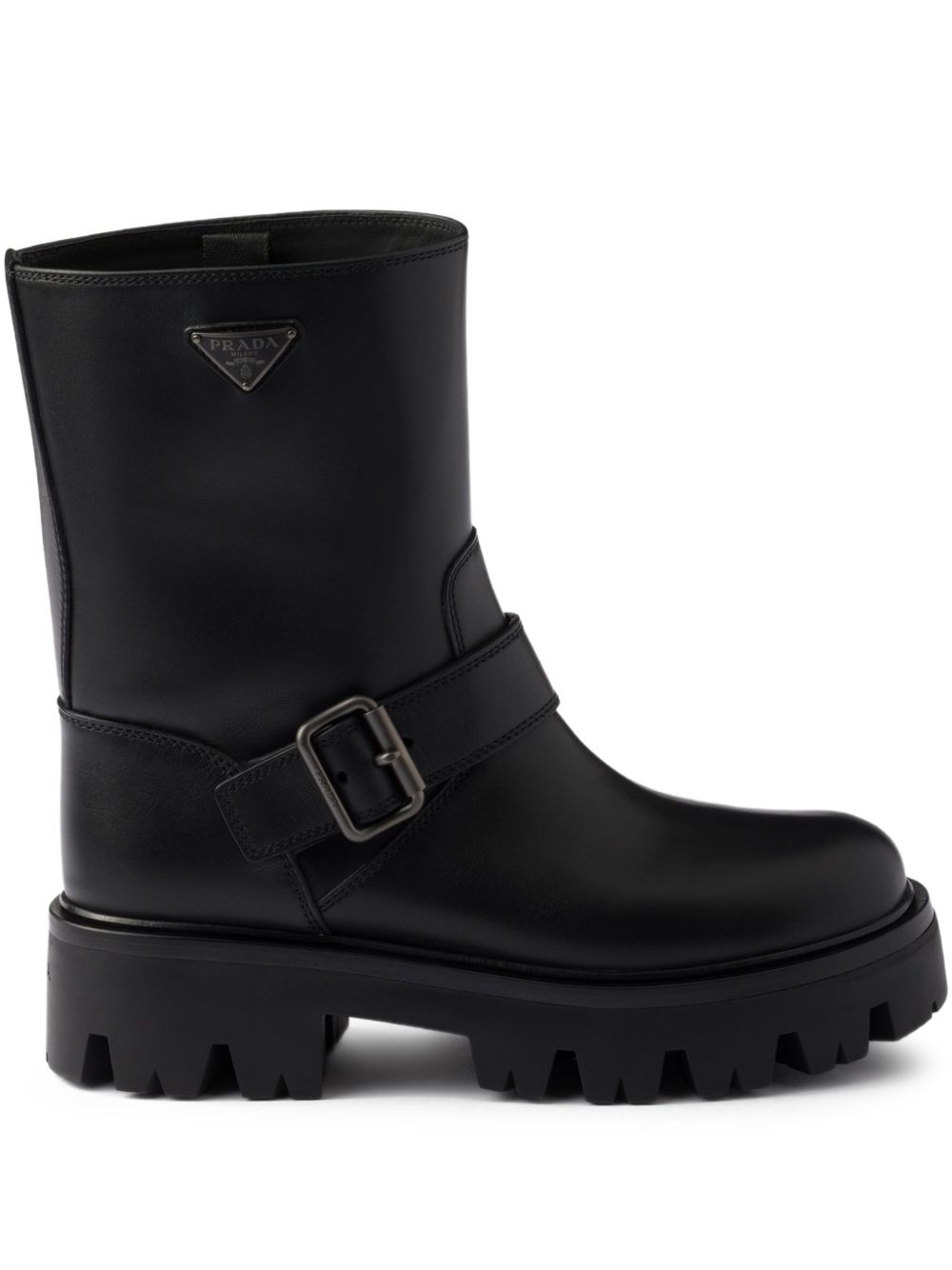 Prada Women Leather Boots
