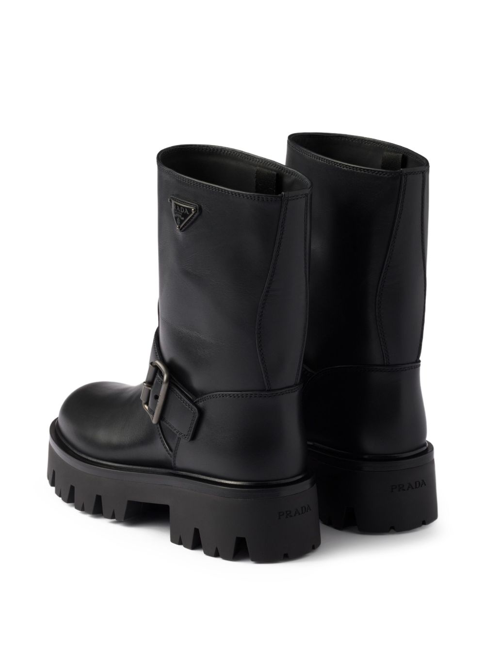 Prada Women Leather Boots