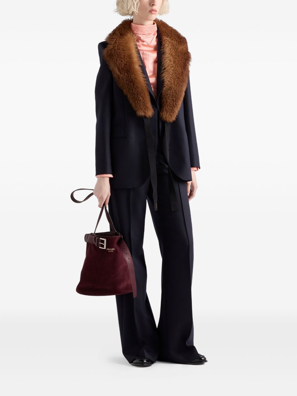 Prada Women Wool Trousers PRADA