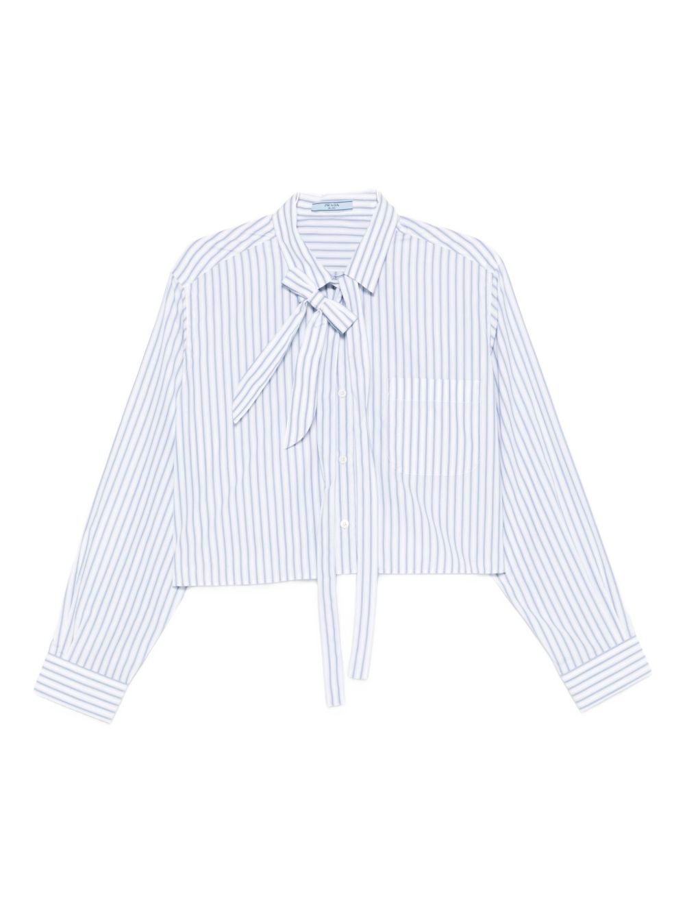 Prada Women Striped Cotton Shirt PRADA