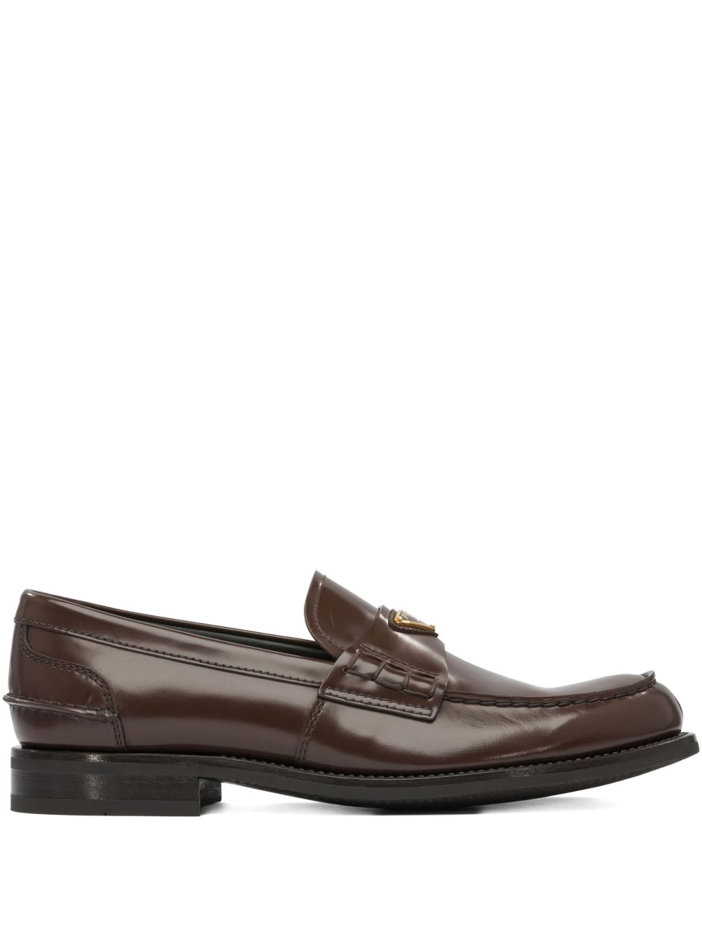 Prada Men Leather Loafers PRADA
