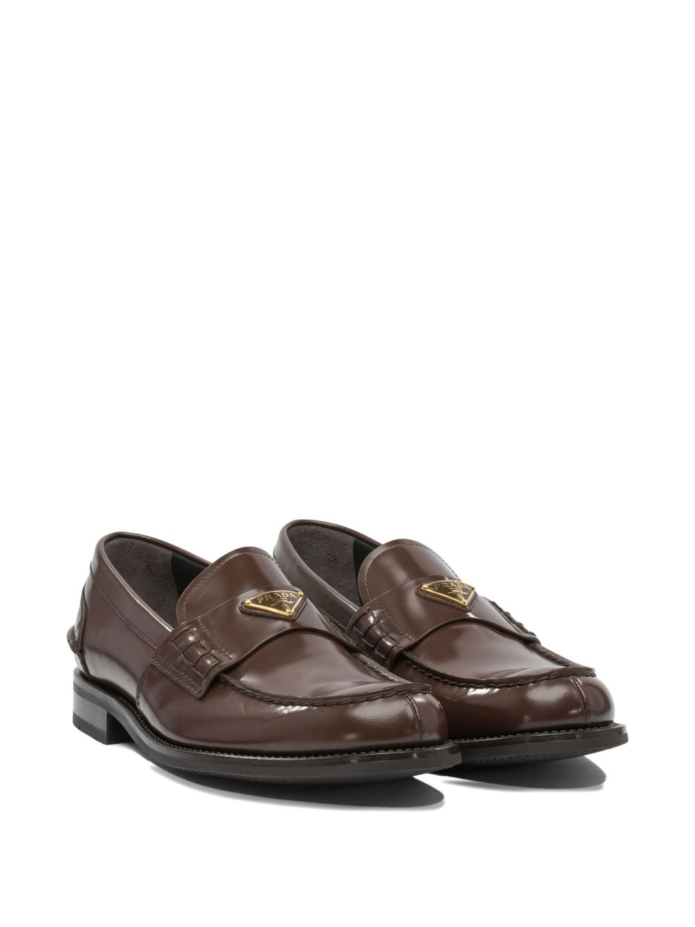 Prada Men Leather Loafers PRADA