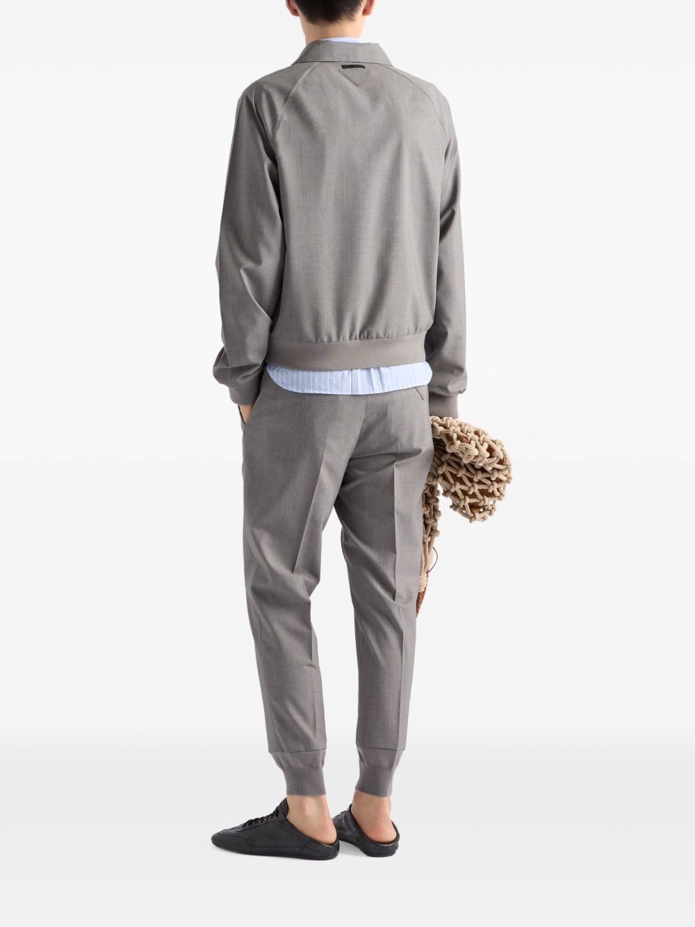 Prada Men Zipped Bouson Jacket PRADA