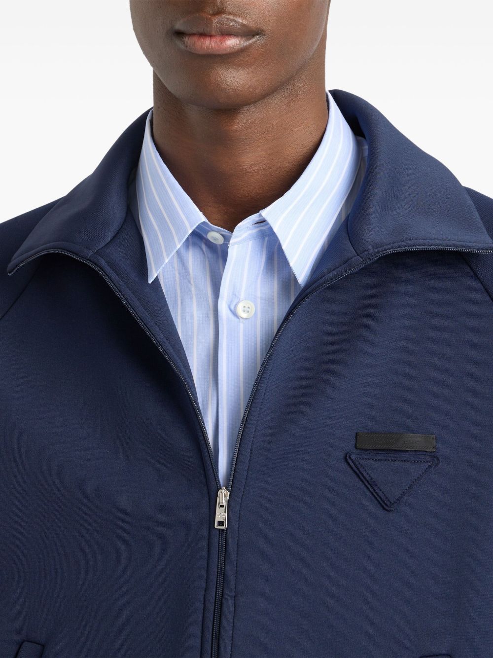 Prada Men Zipped Sweatshirt