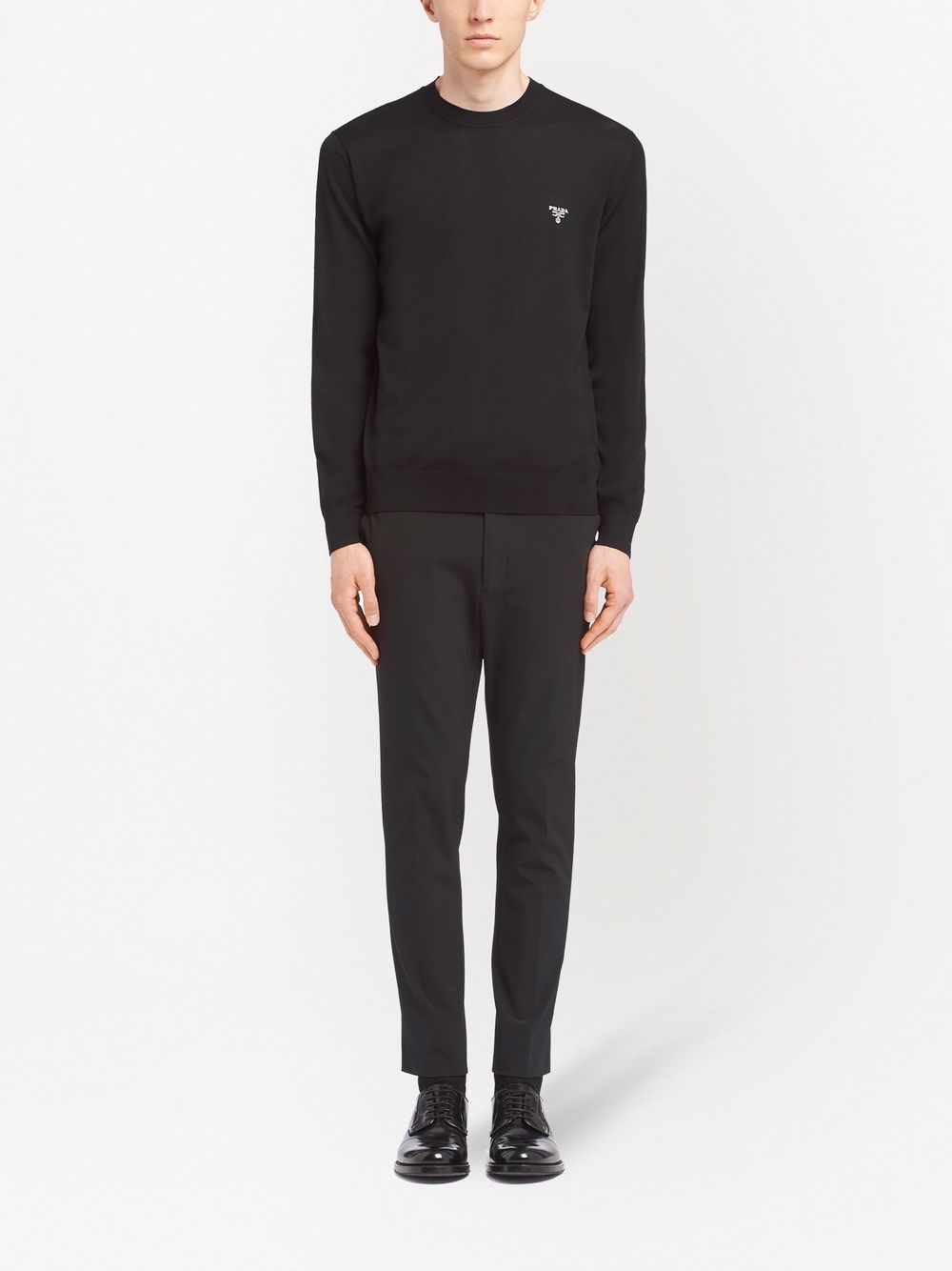 Prada Men Wool Crewneck Sweater PRADA