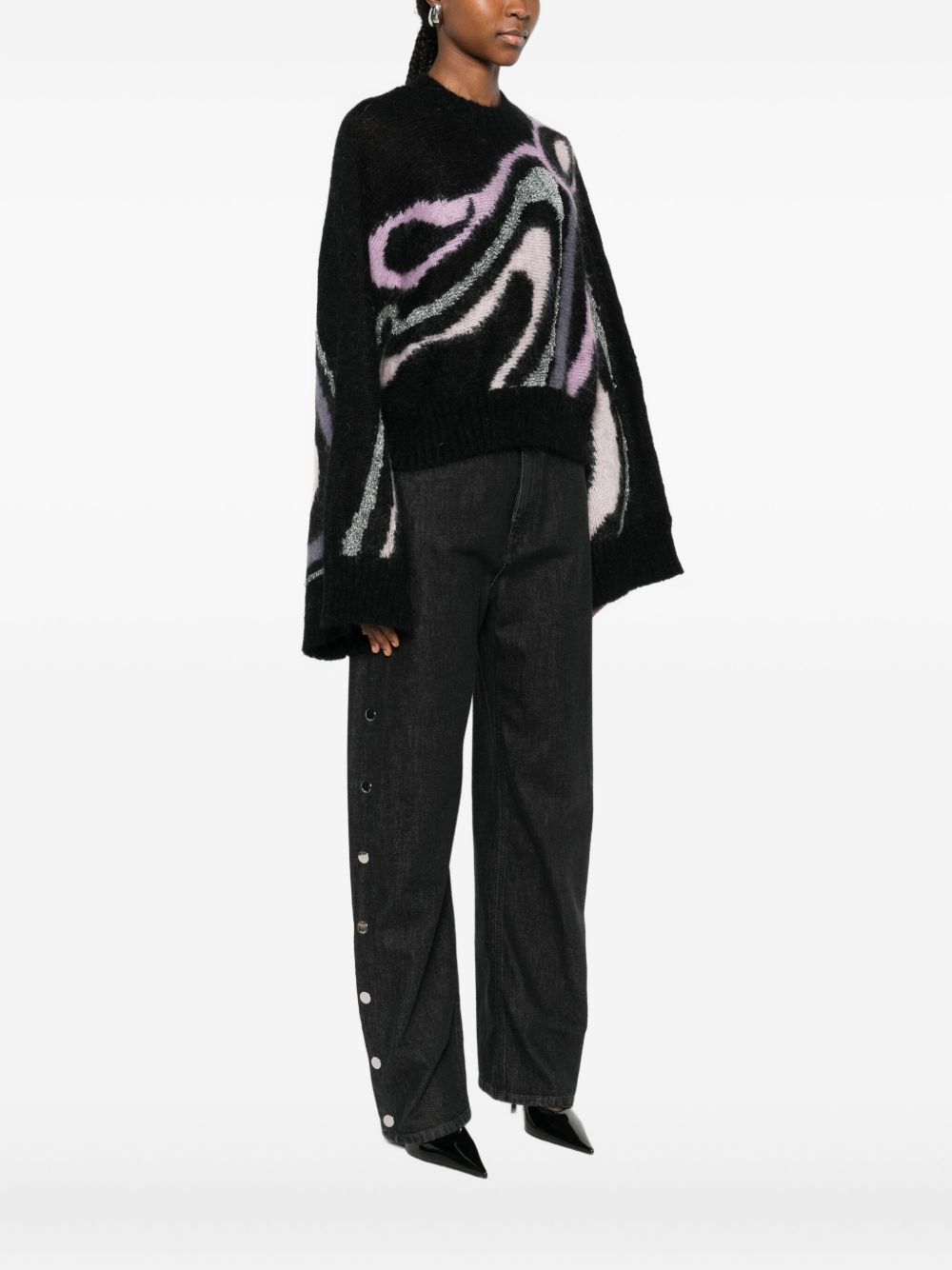 Pucci Women Wool Printed Sweater PUCCI