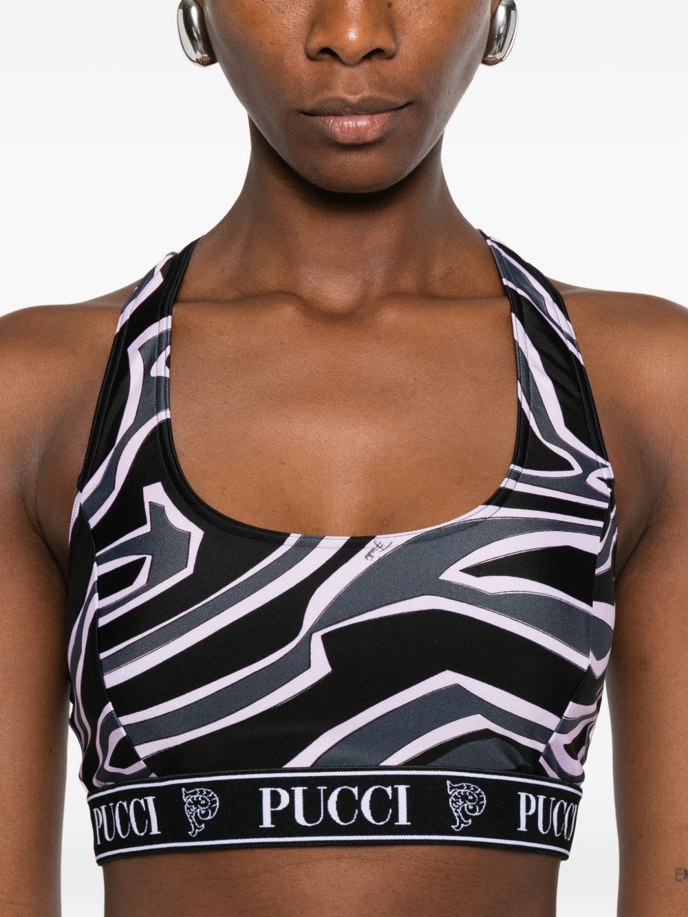 Pucci Women Printed Bra PUCCI