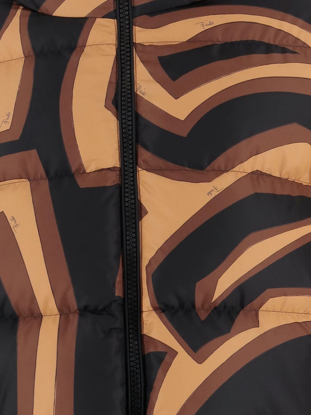 Pucci Women Printed Nylon Down Jacket PUCCI