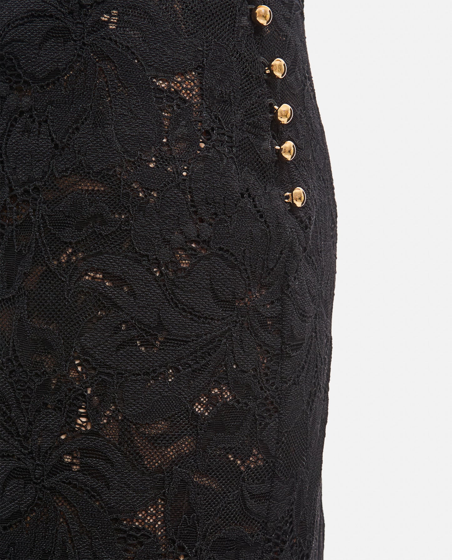 Rabanne Women Lace Long Midi Skirt PACO RABANNE