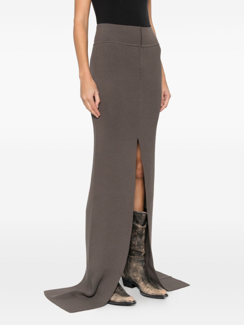 Rick Owens Women Wool Long Skirt RICK OWENS